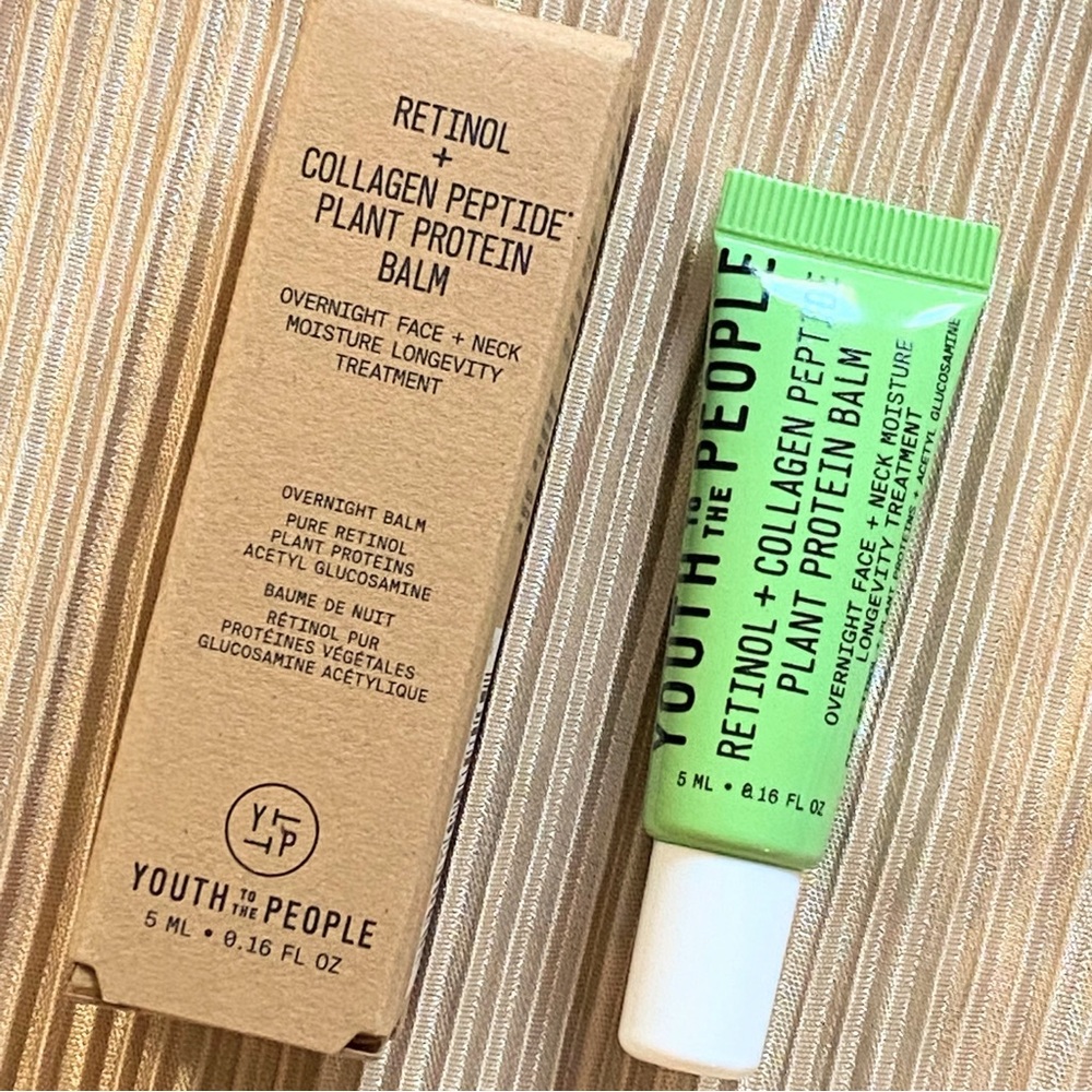 Youth to the People Retinol + Collagen Peptide Balm TRAVEL SIZE .16 oz./5 ml